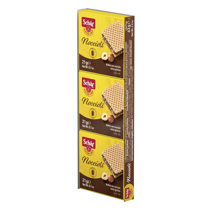 Schar Noccioli' Snack 3 x 21 grammi