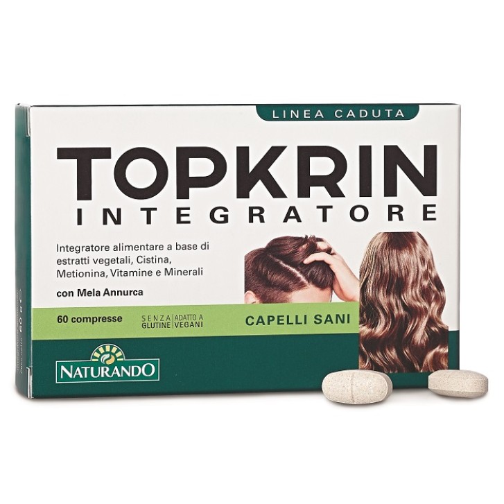 Topkrin 60 Compresse - Integratore Capelli e Unghie