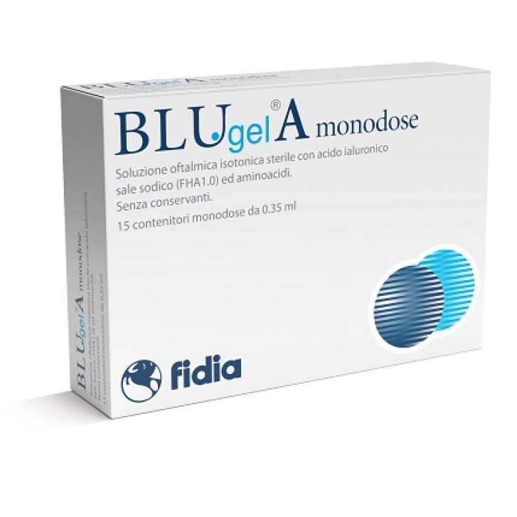 Blu Gel A Collirio Soluzione Oftalmica Lubrificante 15 Flaconcini