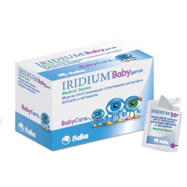 Iridium Baby Garza Igiene Oculare 28 Pezzi