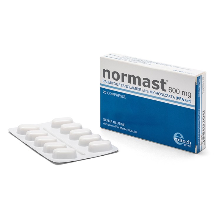 Normast 600 mg 20 Compresse - Integratore con Palmitoiletanolamide