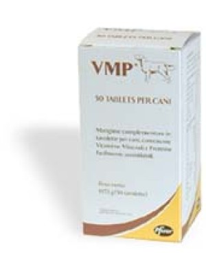 Zoetis VMP 50 Tavolette - Integratore Vitamine e Minerali Cani