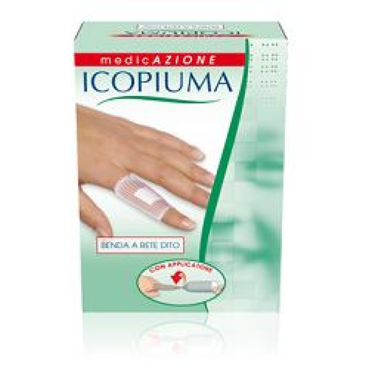 Icopiuma Benda a Rete Dito con Applicatore Calibro 1