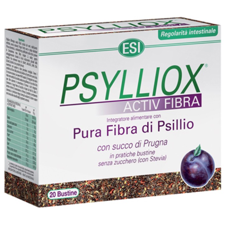 Esi Psylliox Activ Fibra 20 Bustine - Integratore Intestinale