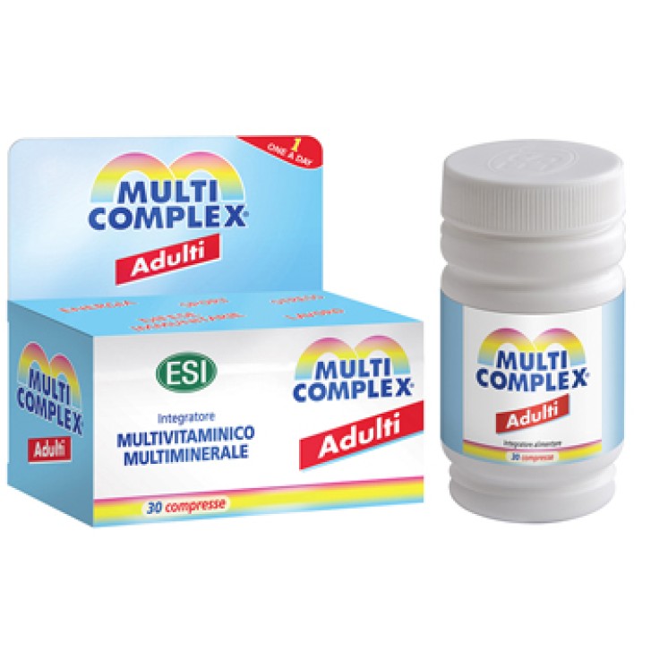 Esi Multicomplex Adulti 30 Compresse - Integratore Multivitaminico e Sali Minerali