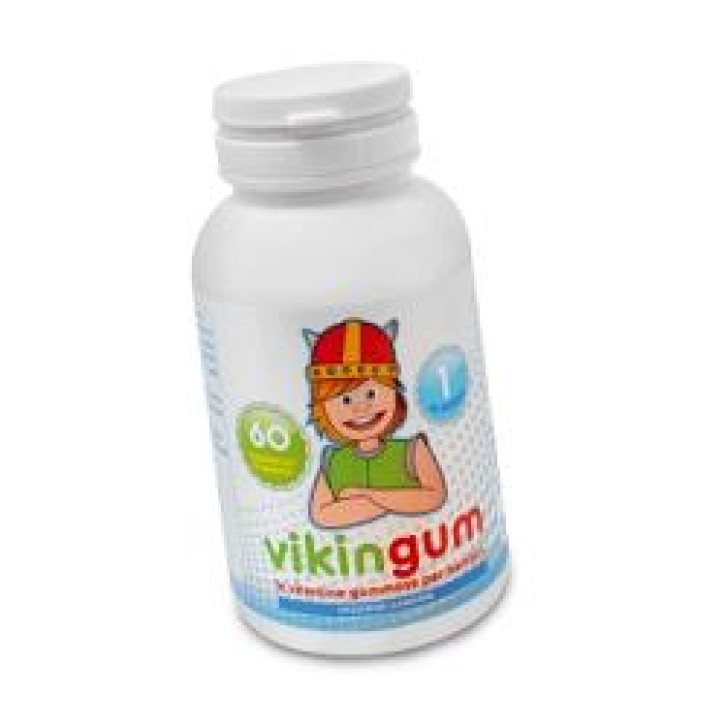 Vikingum Multivitaminico Junior Gusto Agrumi 60 Caramelle - Integratore Alimentare
