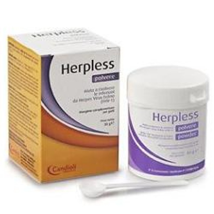 Herpless Polvere Integratore Infezioni Herpes Gatti 30 grammi