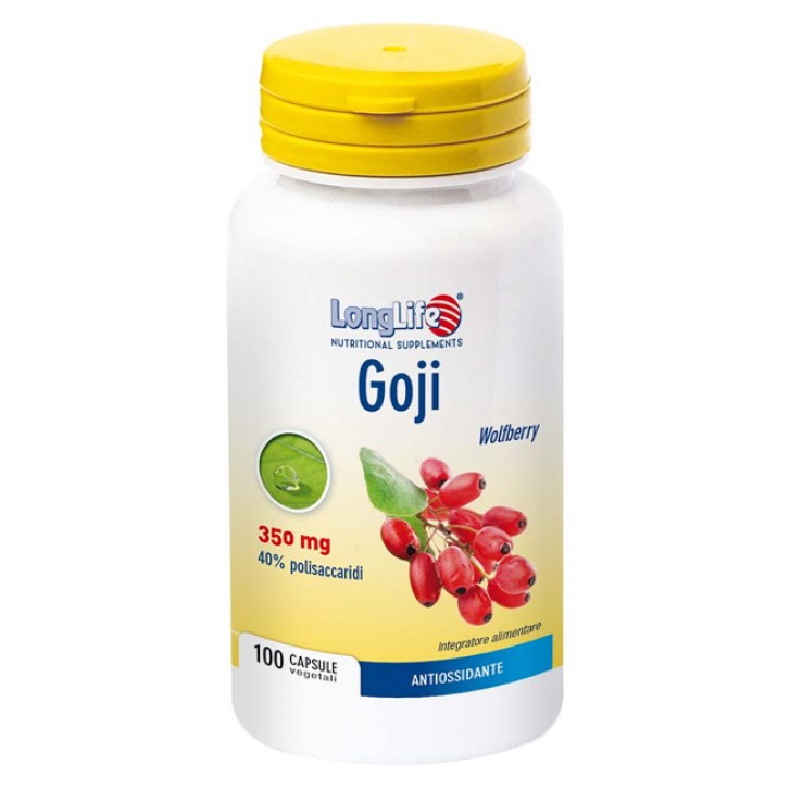 Longlife Goji 100 Capsule - Integratore Antiossidante