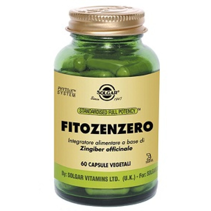 Solgar Fitozenzero 60 Capsule - Integratore Digestivo