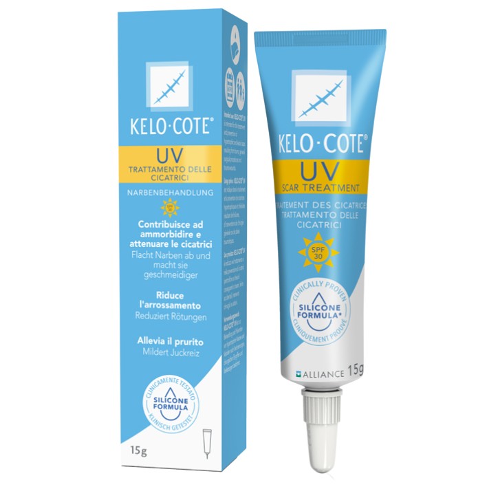 Kelo Cote UV Gel SPF 30 Protezione Cicatrici 15 grammi