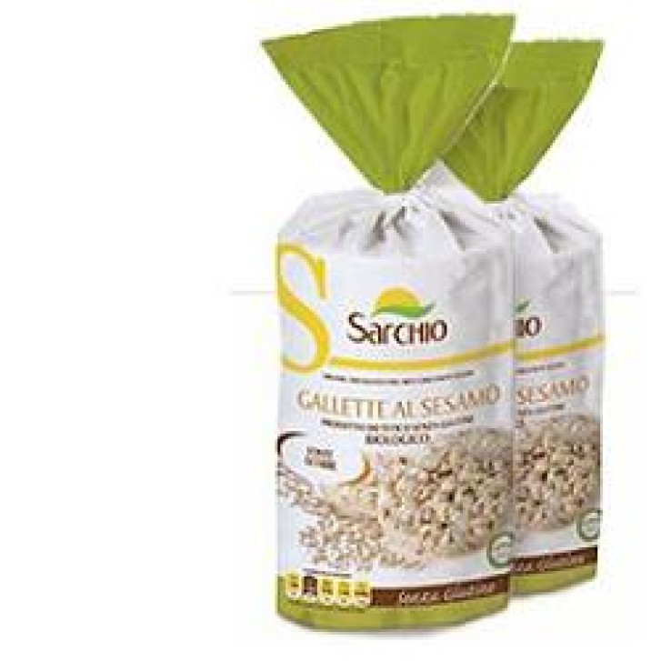 Sarchio Gallette Sesamo Senza Glutine 100 grammi