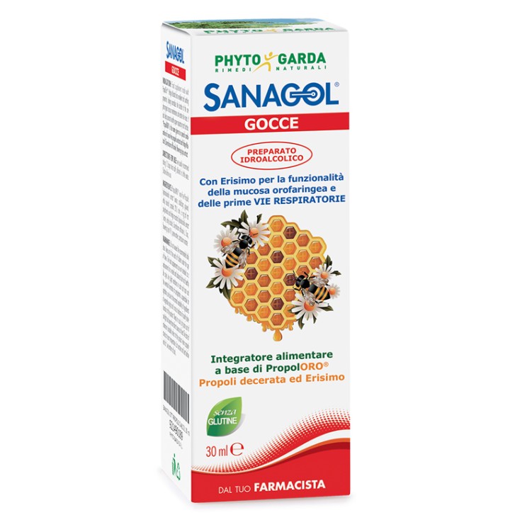 Sanagol Gocce Propoli 30 ml - Integratore Alimentare