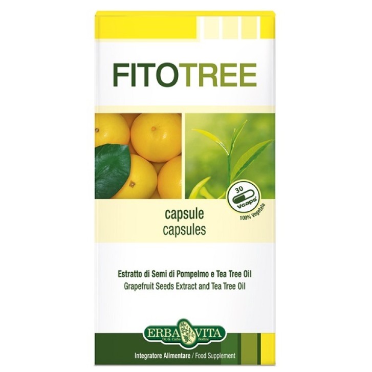 Erba Vita Fitotree 30 Capsule - Integratore Antiossidante