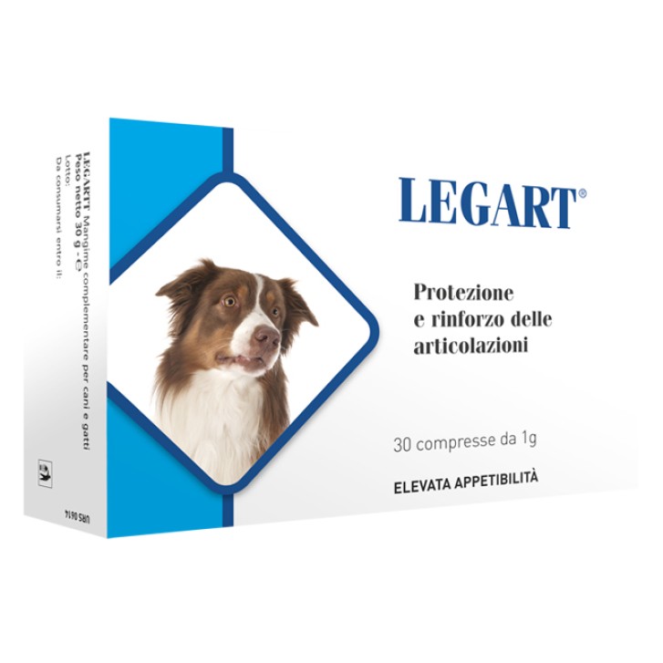 Legart 30 Compresse - Integratore Articolare Cani e Gatti