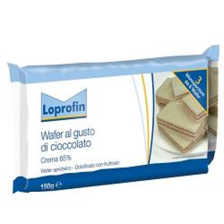 Loprofin Wafers Cioccolato a Ridotto Contenuto Proteico 150 grammi
