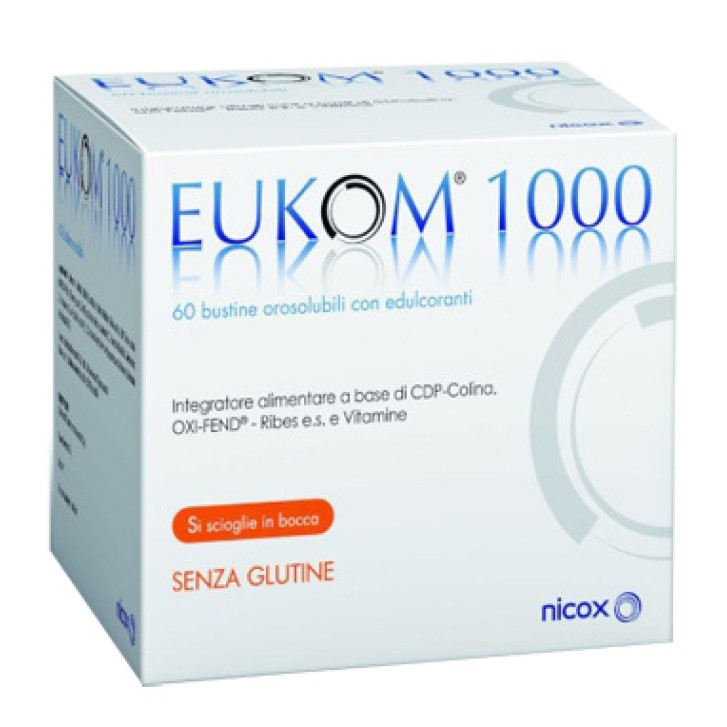 Eukom 1000 30 Bustine Orosolubili - Integratore Vitaminico