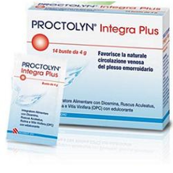 Proctolyn Integra Plus 14 Bustine - Integratore Alimentare