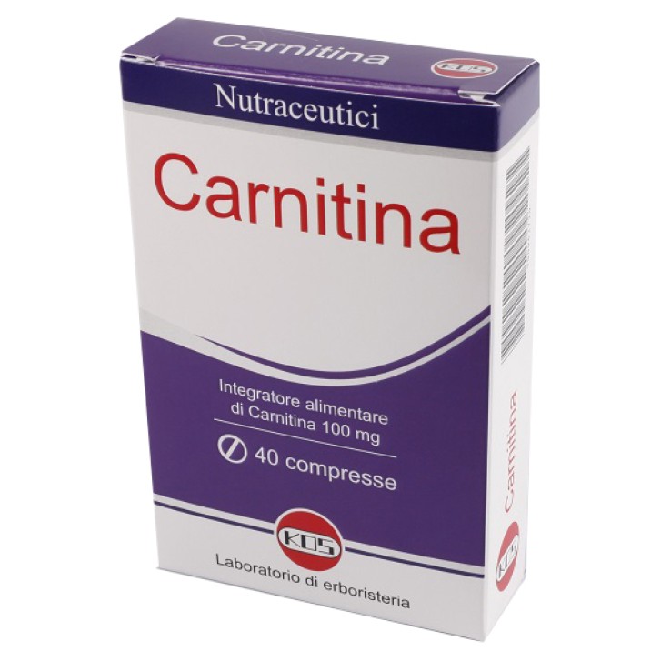 Kos Carnitina - 40 Compresse - Integratore Alimentare