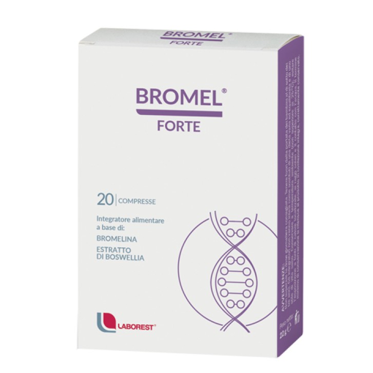 Bromel Forte 20 Compresse - Integratore di Bromelina
