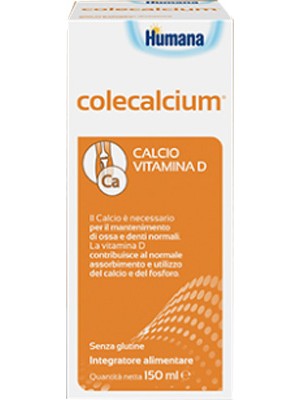 Humana Colecalcium Sciroppo 150 ml - Integratore Alimentare