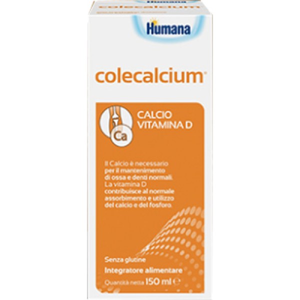 Humana Colecalcium Sciroppo 150 ml - Integratore Alimentare