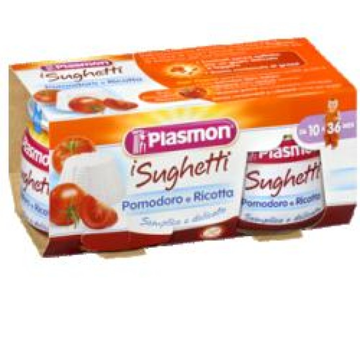Plasmon Sughetto Pomodoro e Ricotta 2 x 80 grammi