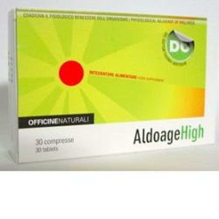 Aldoage High 30 Compresse - Integratore Drenante
