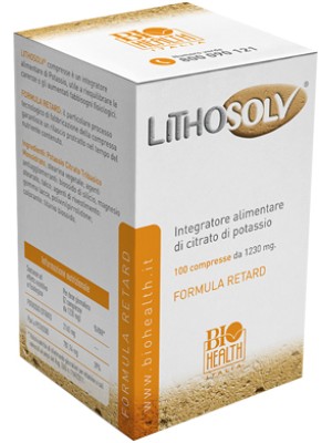 Lithosolv 100 Compresse - Integratore Alimentare Retard