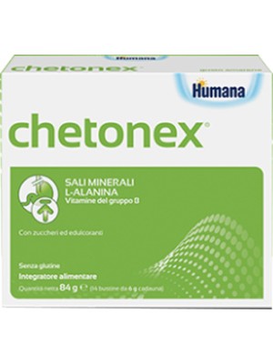 Humana Chetonex Vitamine 14 bustine - Integratore Alimentare