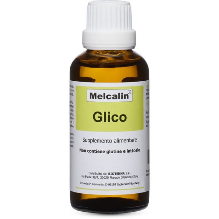 Melcalin Glico Gocce 50 ml - Integratore Metabolismo Carboidrati