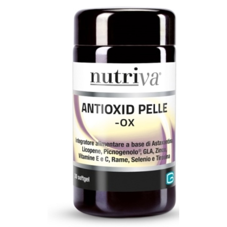 Nutriva Antioxid Pelle 30 Capsule - Integratore Antiossidante