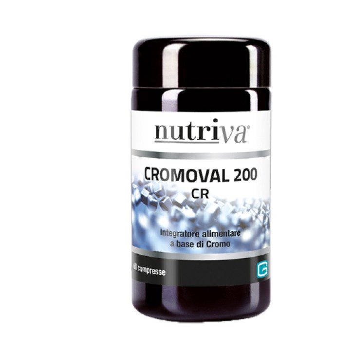 Nutriva Cromoval 200 60 Compresse - Integratore Metabolismo dei Lipidi