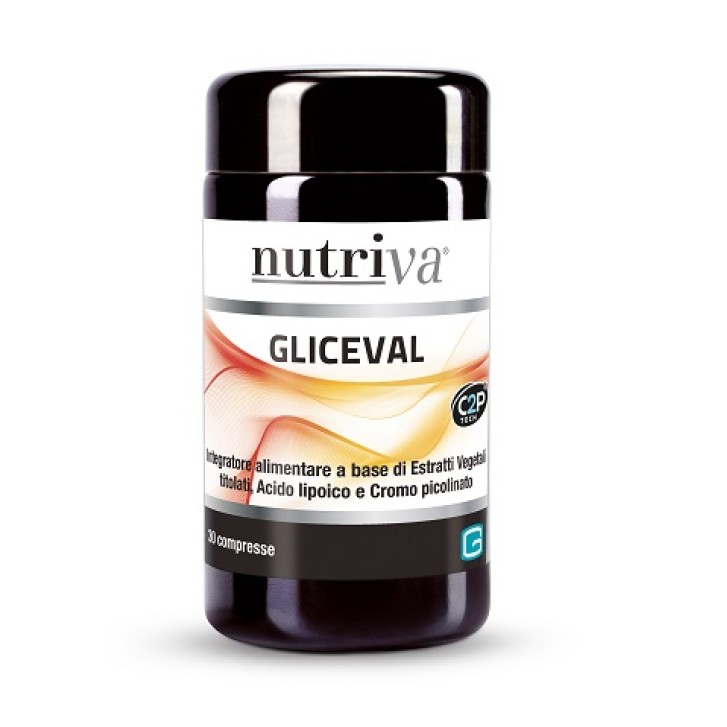 Nutriva Gliceval 30 Compresse - Integratore Metabolismo