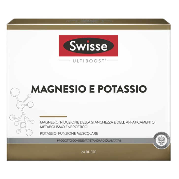 Swisse Magnesio e Potassio 24 Bustine - Integratore Alimentare