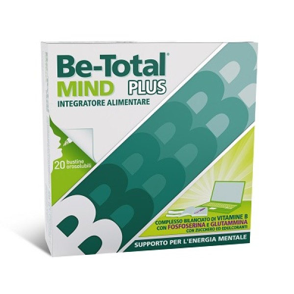 Be-Total Mind Plus 20 Bustine - Integratore Alimentare Fosfoserina