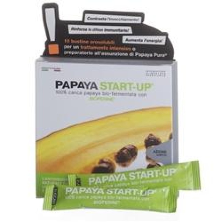 Zuccari Papaya Start-Up 10 Bustine - Integratore Antiossidante