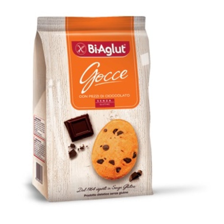 Biaglut Biscotti con Gocce di Cioccolato Senza Glutine 180 grammi