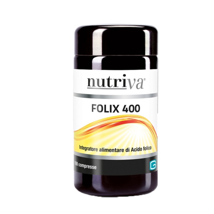 Nutriva Folix 400  100 Compresse - Integratore Acido Folico
