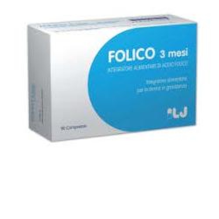 Finderm Folico 3 Mesi 90 Compresse - Integratore Acido Folico