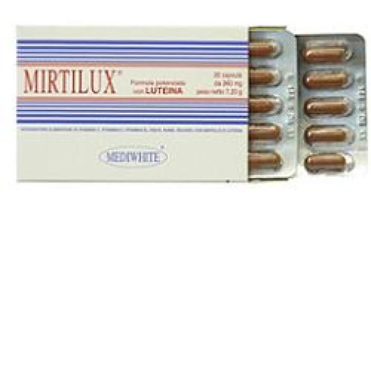 Mirtilux 20 Capsule - Integratore Alimentare