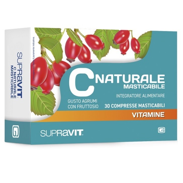 Supravit C Naturale 30 Compresse - Integratore Vitamina C Naturale