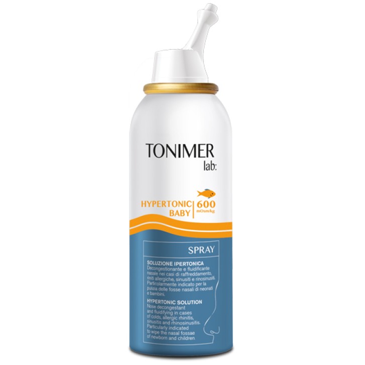 Tonimer Baby Spray Soluzione Ipertonica Nasale Neonati 100 ml