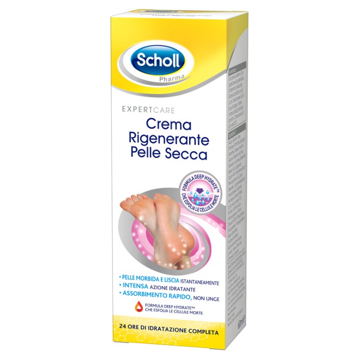 Dr. Scholl Crema Rigenerante Pelle Secca Piedi 60 ml