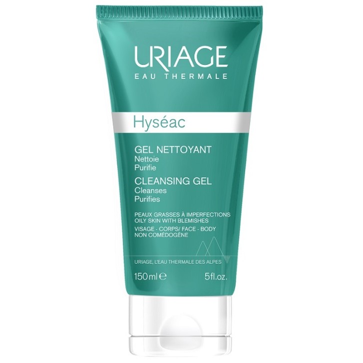 Uriage Hyseac Gel Detergente Purificante Viso e Corpo 150 ml