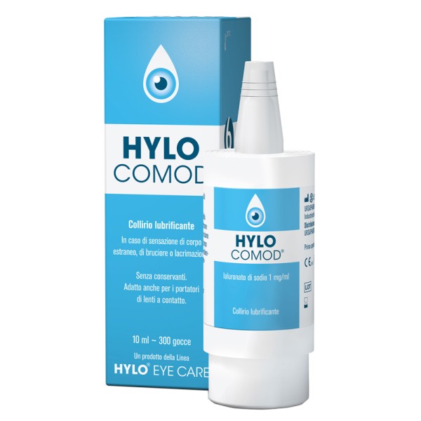 Hylo-Comod Collirio Lubrificante 0,1% Ialuronato di Sodio 10 ml