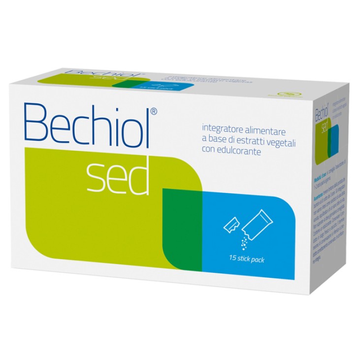 Bechiol Sed 15 Stick Senza Zuccheri - Integratore Tosse Secca