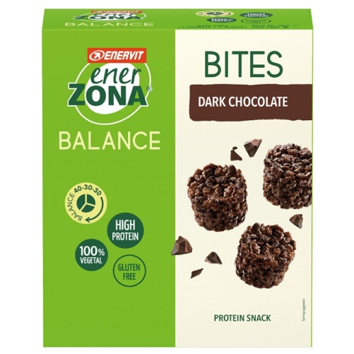 Enerzona Balance Bites Dark Chocolate Snack 5 pezzi