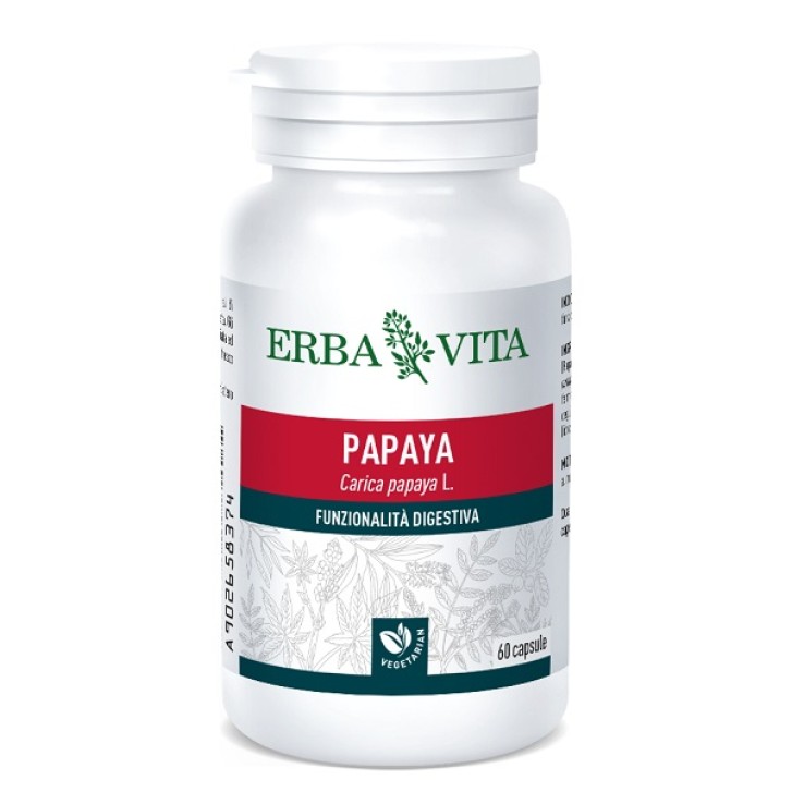 Erba Vita Papaya 60 Capsule - Integratore Digestivo