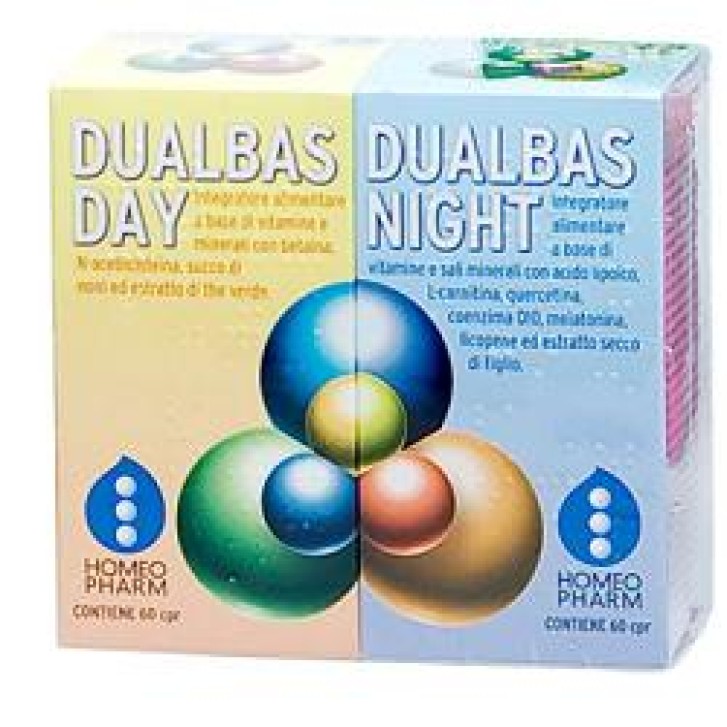 Dualbas Day & Night 60 + 60 Compresse - Integratore Antiossidante