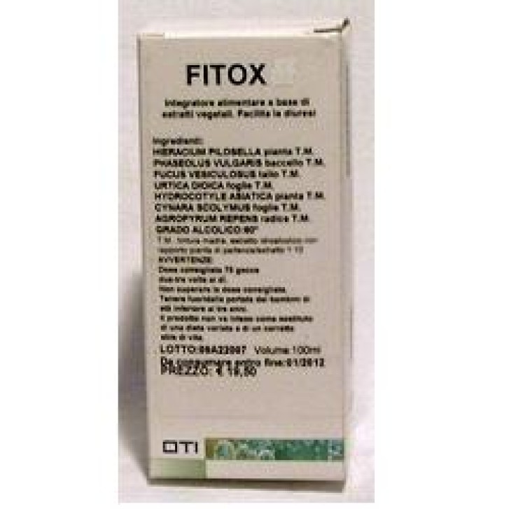 Oti Fitox 1 Gocce 100 ml - Integratore Alimentare